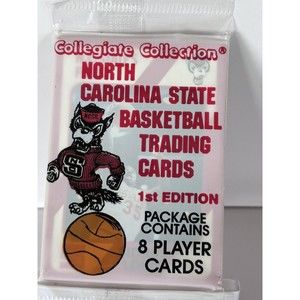 North Carolina State Sidney Lowe Basketball Sealed Pack 8 Card Nc Wolfpack Ncsu
